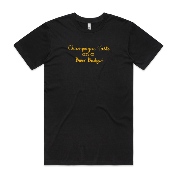 Champagne taste T-shirt